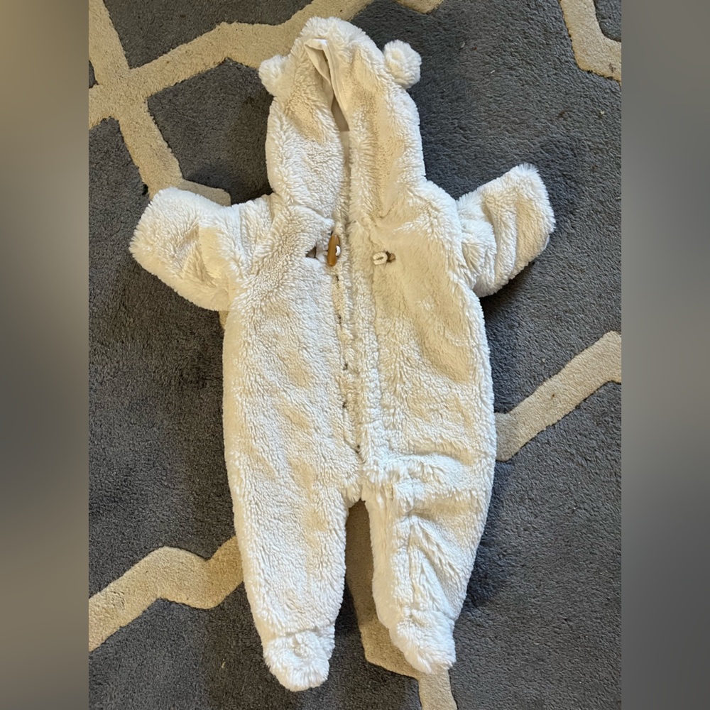 Janie & Jack Infant Bear Coat